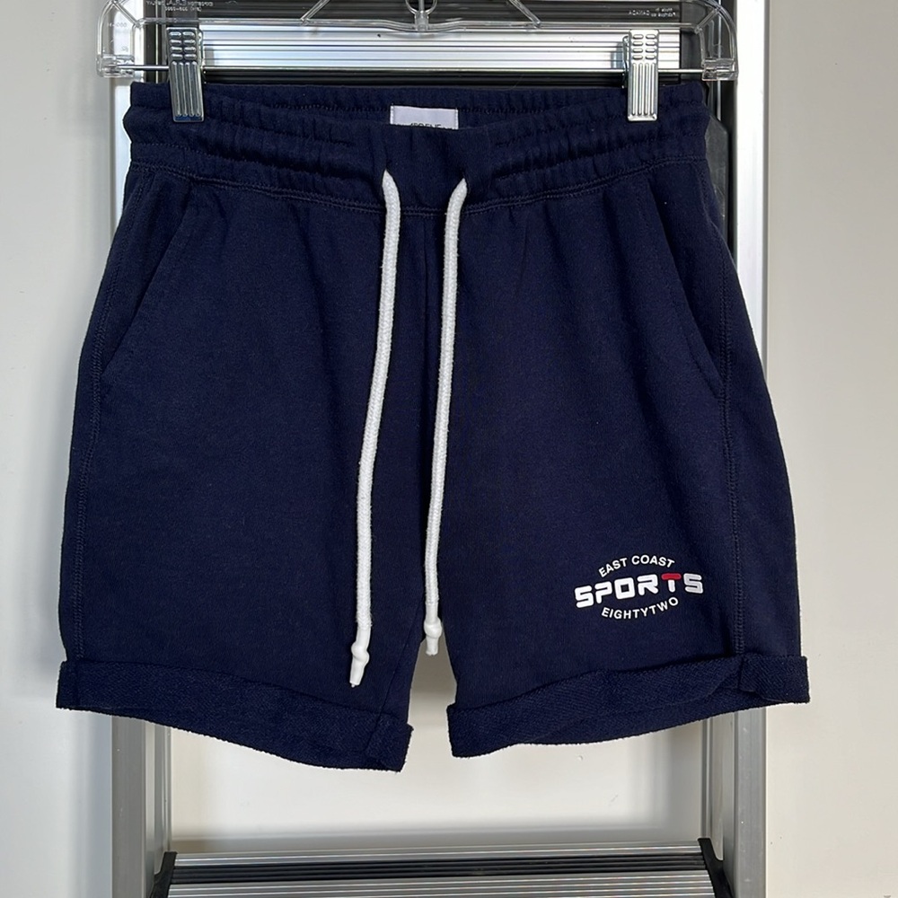 Navy Ardene sweat shorts ladies XS